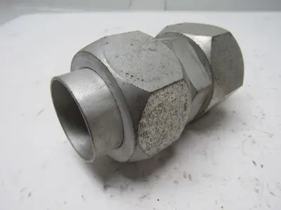 Parker S58 1-1/2" Hydraulic  Flare Union Connector Jic 24