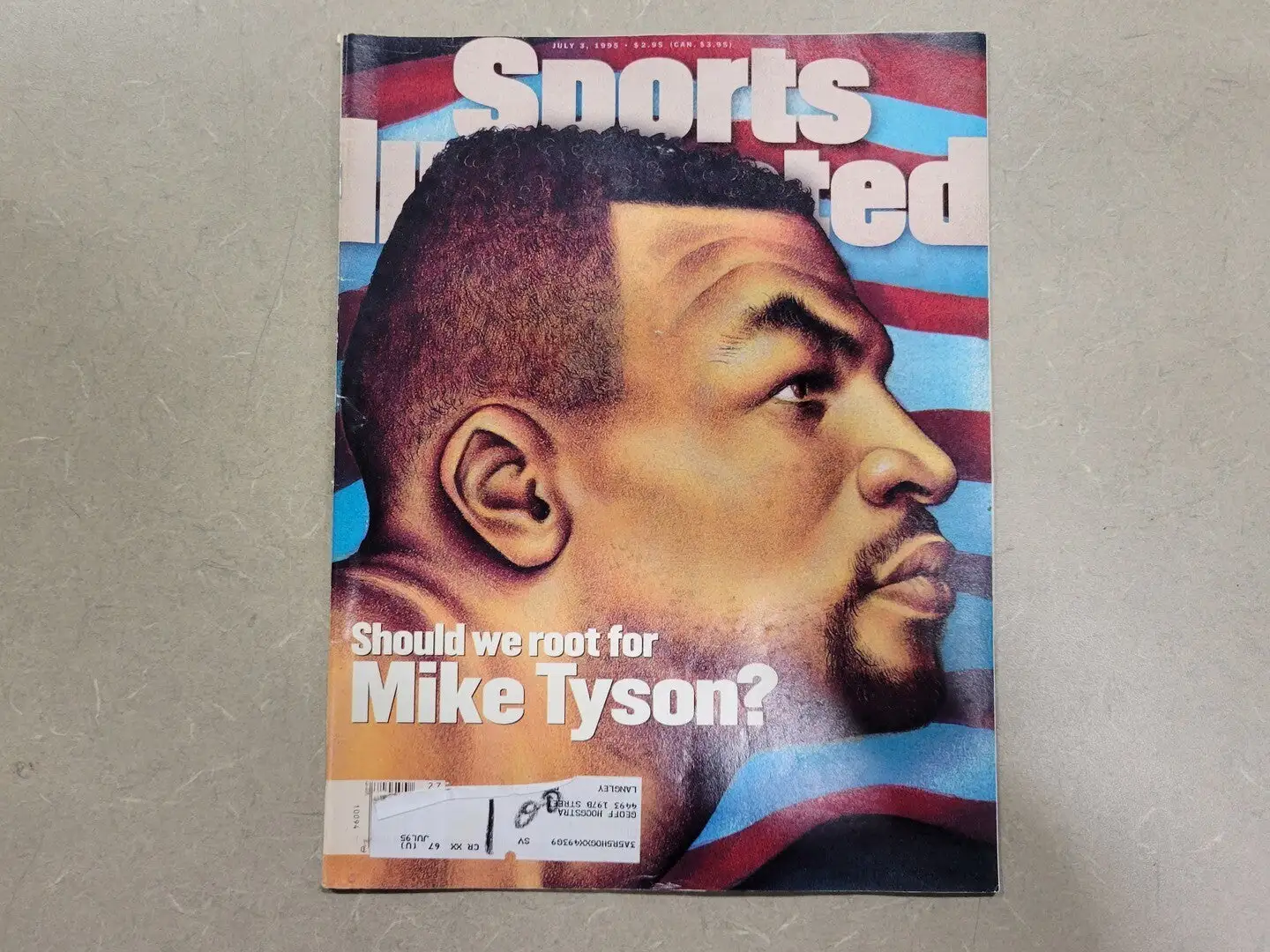 USED SPORTS ILLUSTRATED JULY 3, 1995