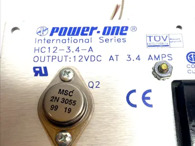 Used POWER-ONE INTERNATIONAL POWER SUPPLY 12VCD Power Supplies | Maverick Industrial Sales #1099127
