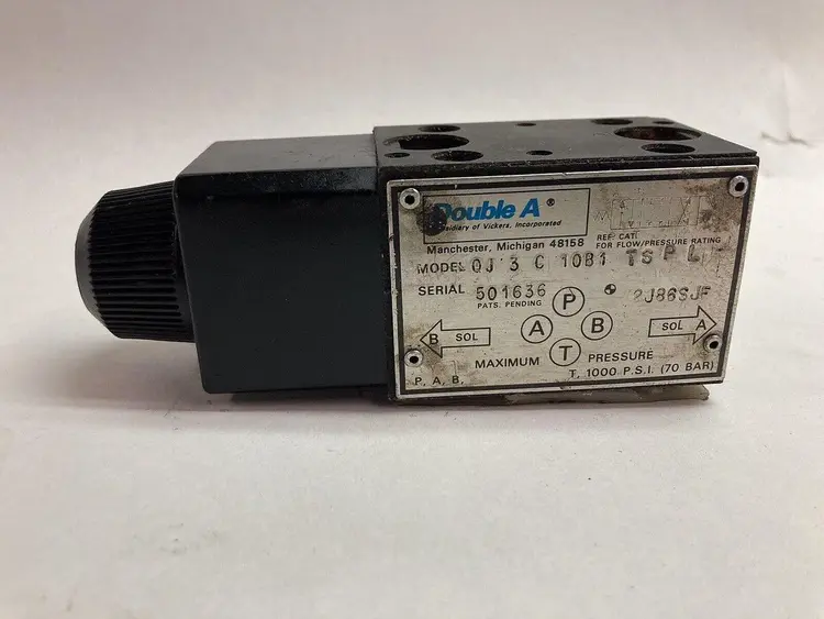 Used DOUBLE A QJ-3-C-10B1-TSPL Pump & Valve Parts Ohio US | Surplus Asset Holdings #1237123