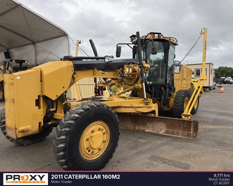 Used 2011 CATERPILLAR 160M2 Motor Graders Washington US | Proxy Equipment #1542754