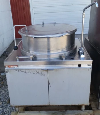 152-0605 Market Forge MT40 40-Gallon Natural Gas Direct Steam Kettle