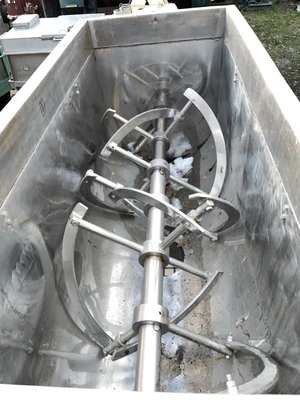 820L S/S U-Trough Ribbon Blender