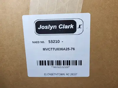 New | in-Stock JOSLYN CLARK MVC77U036A25-76 Switchgears British Columbia CA | Lenmark #1426997