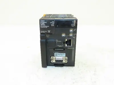 Omron CJ2M-CPU34 SYSMAC CPU Module Programmable Controller Din Rail Mount