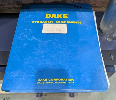 USED 1988 USED DAKE PRESSES DAKE 45-201 PRESS