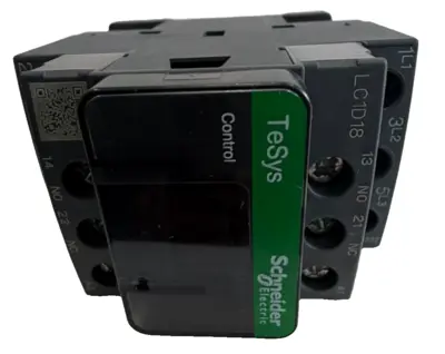NEW SCHNEIDER ELECTRIC LC1D18G7 CONTACTOR 3 POLES 18A