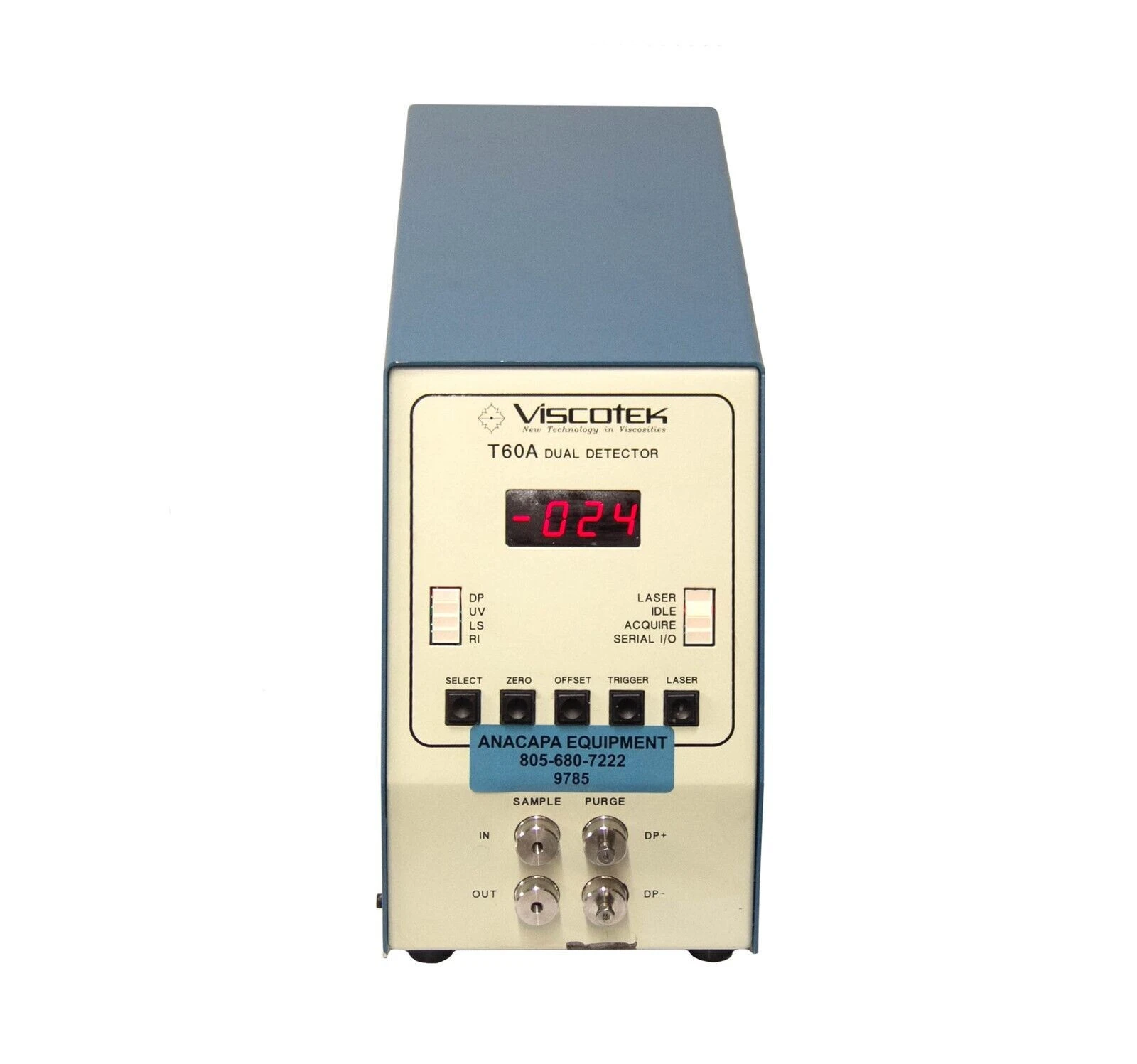 Viscotek T60A Dual Detector Viscometer Chromatography USED (9785)R