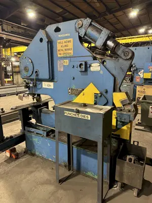 105 TON HILL ACME MODEL #6 HYDRAULIC IRONWORKER: STOCK #23402