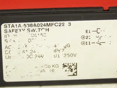 Used EUCHNER _UNKNOWN_ Relays & Switches Indiana US | Arrow Industrial #1408327