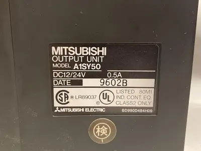 New | in-Stock MITSUBISHI A1SY50 Industrial Controls Ohio US | Surplus Asset Holdings #1275113