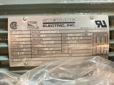 New | in-Stock STERLING ELECTRIC JI0024BFI Industrial Controls | Surplus Asset Holdings #1220261
