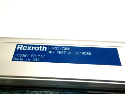 New | in-Stock REXROTH VERTICAL CURVE EXTENSION 90+ VERT AL 15°R500 Misc Industrial Equipment | Maverick Industrial Sales #1109262