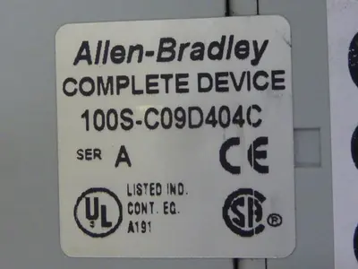 USED ALLEN BRADLEY 100S-C09D404C SER A