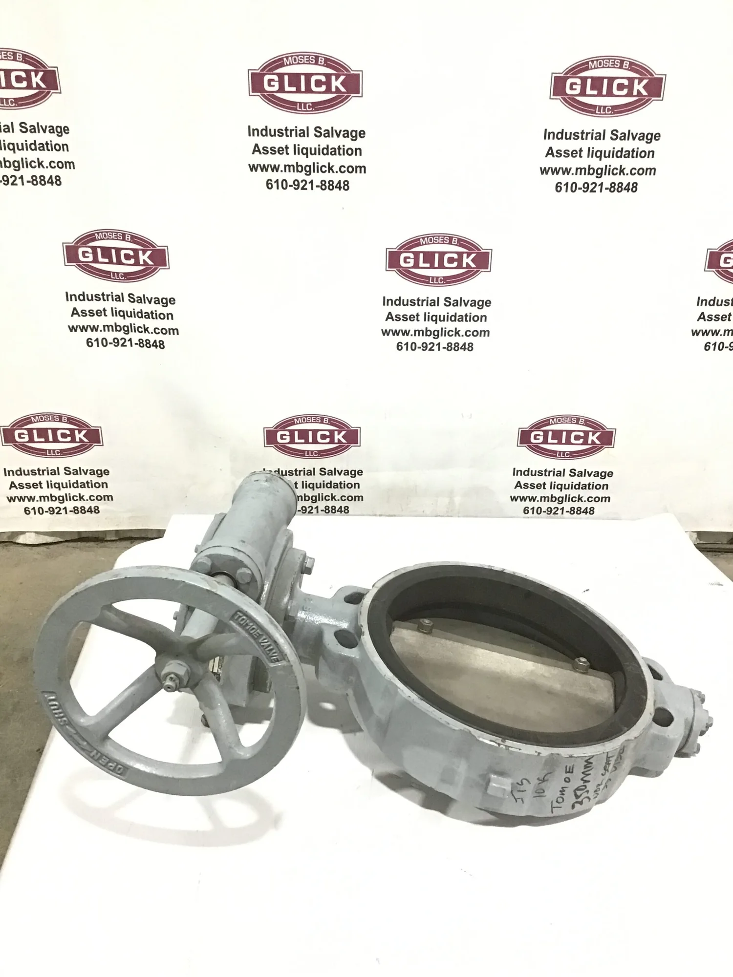 Tomoe 700E-2S-350A Butterfly Valve