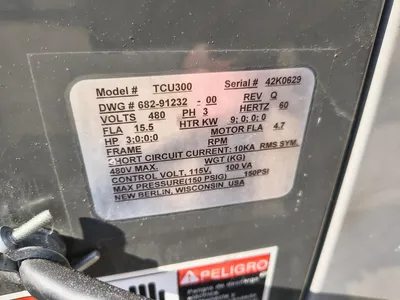USED APPLICATION ENGINEERING CORP TCU300