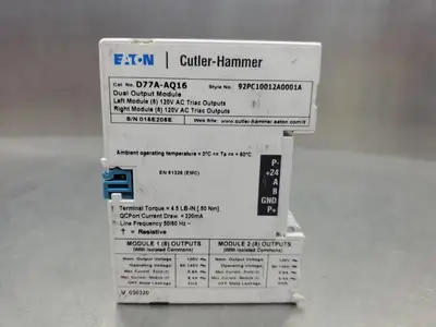 USED Eaton Cutler- Hammer 92PC10012A0001A