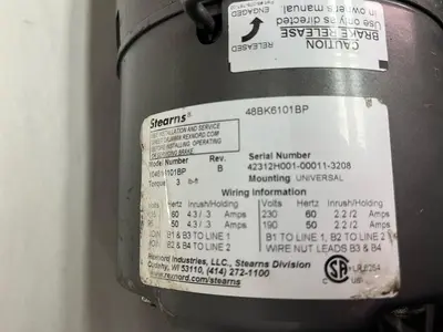 Used BALDOR KBM3454 Industrial Controls | Surplus Asset Holdings #1220840