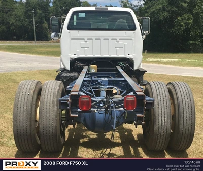 Used 2008 FORD F750 XL Cab Chassis trucks Florida US | Proxy Equipment #1384907