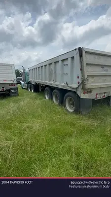 Used 2004 TRAVIS 39 FOOT Dump Trailers Louisiana US | Proxy Equipment #1378371