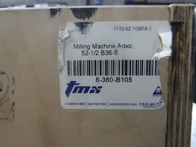 TMX NMTB50 52-1/2-B36-6 2.5" Milling Arbor 36" Pro 8-360-B105 (LOC216)