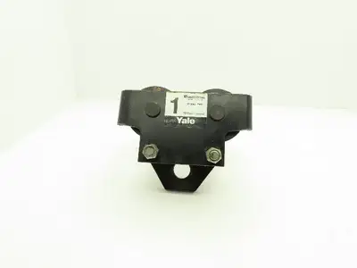 Yale FWD Yale 1 Ton Hoist Plain Push Trolley 3.25"-5.5" Flange 2000 Lb