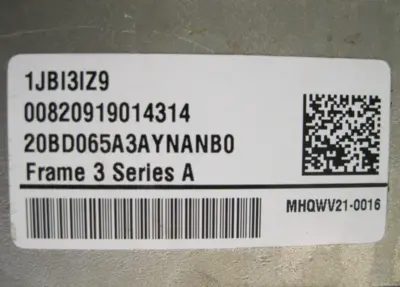USED Allen-Bradley 20B-D065A3AYNANB0