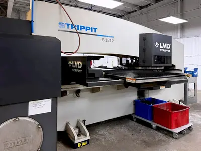 Used 2013 LVD STRIPPIT S-1212 Turret Punches Illinois US | Machine Factory Outlet #1262722