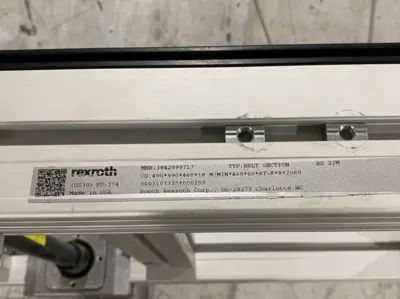USED BOSCH REXROTH BELT SECTION BS 2/M 990MM LENGTH