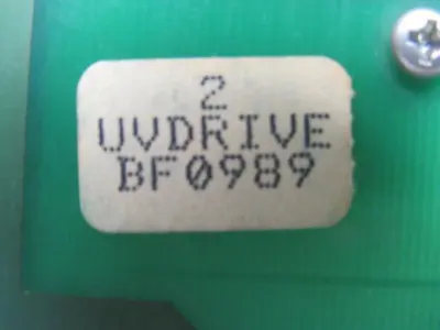 Sodick UV Drive BF0989 Circuit Board Assembly