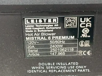 New | in-Stock LEISTER 147.965 Miscellaneous MRO Ohio US | HGR 24 #1322862