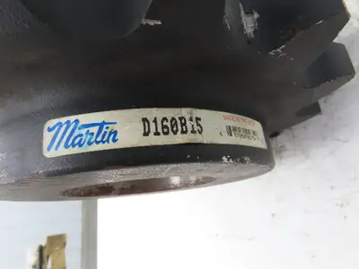Martin D160B15 Double Roller Chain Sprocket 15-Tooth 2"Pitch 3-15/16" Bore
