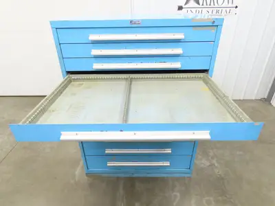 Nu-Era Modular Tool Storage Cabinet 12 Drawer 45x28x61" Stanley Vidmar Lista