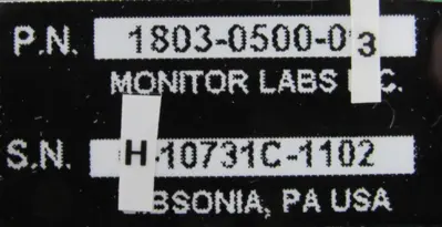 NEW TELEDYNE MONITOR LABS 1803-0500-03 CONTROL BOARD 1803050003