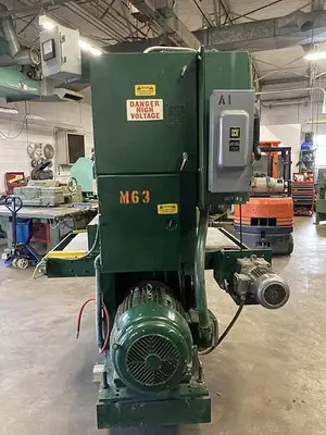 USED TIMESAVERS TB337, 37" TOP-HEAD ABRASIVE PLANER