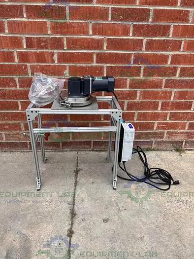 Used STAINLESS STEEL OVERHEAD 8" STIRRER W/ LENZE INVERTER DRIVE, OM MOTOR, GEAR HEAD Stirrers California US | Equipment Lab #488693
