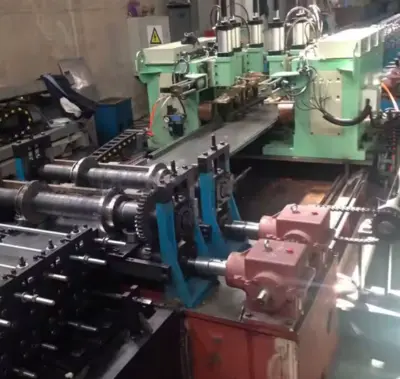 Metal Shelve Roll Forming Machine – United Arab Emirates