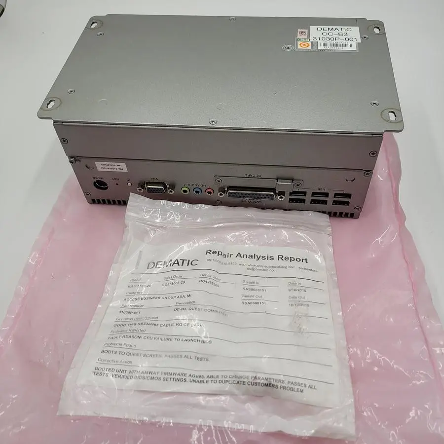 USED ADVANTECH ADVANTECH 31030P-001 / UNO-2178A AUTOMATION COMPUTER *REFURBISHED* W/ DOCUMENTATION