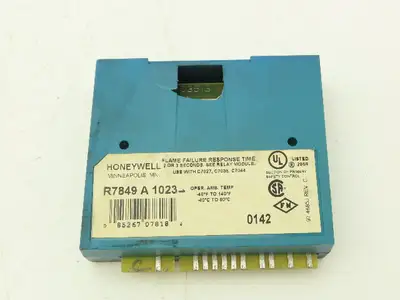Honeywell R7849A1023 Ultraviolet UV Flame Amplifier for 7800 Series