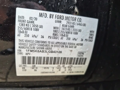 Used 2020 FORD EXPLORER SUVs Wyoming US | Miedema Asset Management Group #1312303