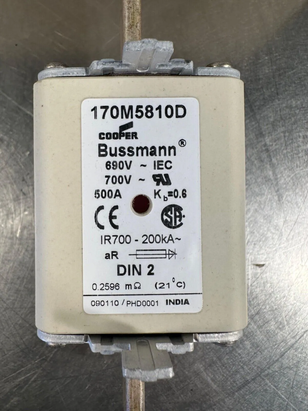 Used Bussmann 170M5810D Fuses | Palmetto Automation #1149512