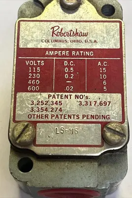 USED ROBERTSHAW LS-H6