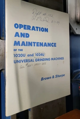 USED BROWN & SHARPE 1024U
