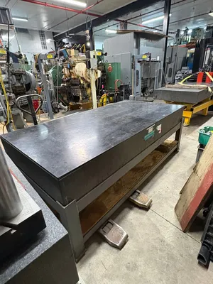 GRANITE PLATE 4'x8'x10" Inspection & Test Equipment | Global Machine Brokers, LLC (3)