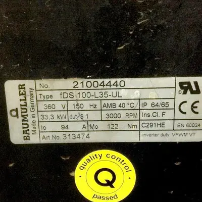 USED BAUMULLER FDS 100-L35-UL