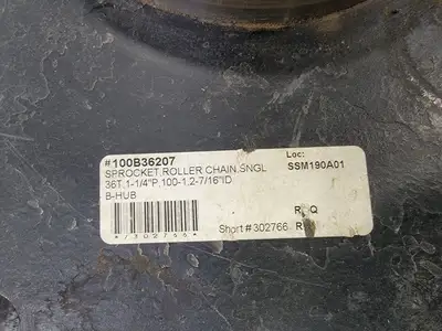 Roller Chain Sprocket 100B36207