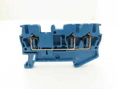 Phoenix ST 2,5-TWIN BU Feed Through Terminal Block 2.5 mm² 800V Blue Lot of 132