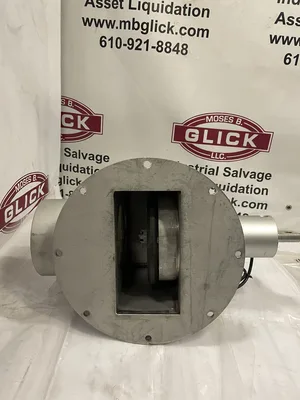 Schenck MAC PROCESS 6″ Stainless Steel Pneumatic Solenoid Operated Dump Valve