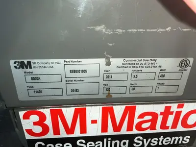 Used 2014 3M 8000A Miscellaneous Packaging Equipment Ohio US | HGR 24 #1548033