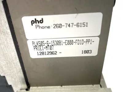 Used PHD Modular Pin Clamp w/ Turck 1650110 Parts (Hydraulics and Pneumatics) Michigan US | Maverick Industrial Sales #1395100